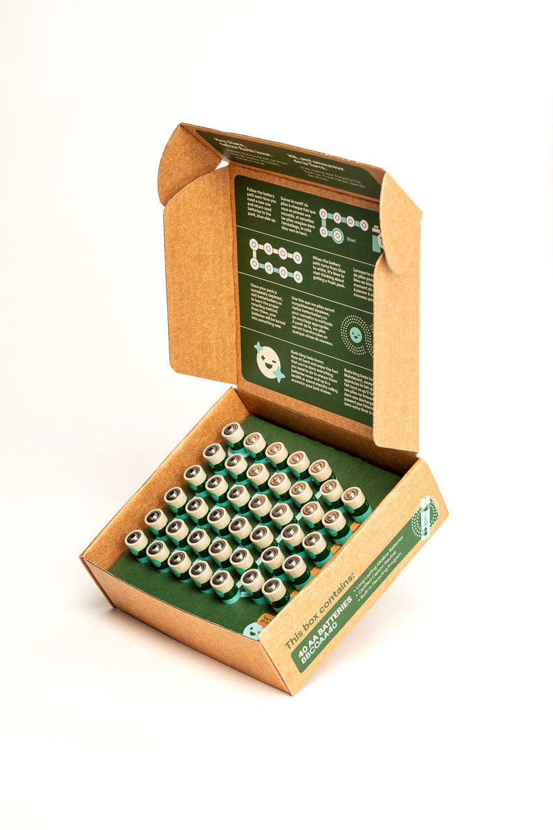 Better Battery Co. AA 40 Pack