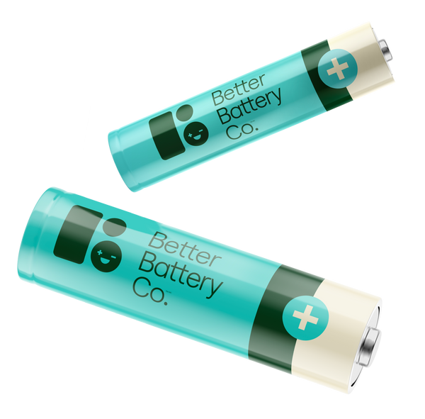 Better Battery Co. AAA Battery & AA Battery for Recyling